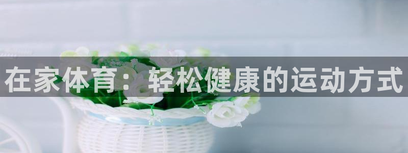 oety欧亿体育官网下载平台：在家体育：轻松健康的运动方式