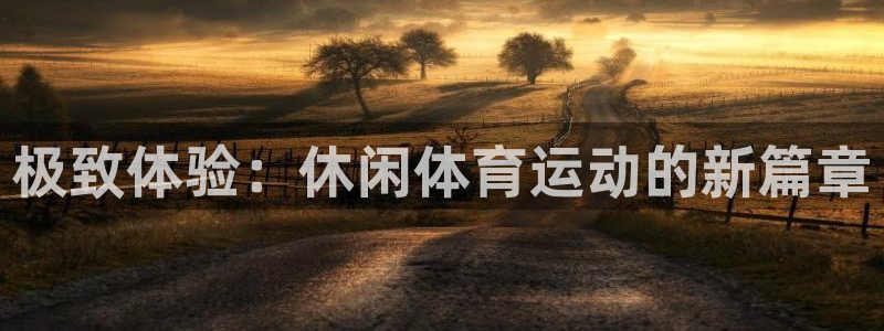 欧亿体育官方正版app娱乐平台：极致体验：休闲体育运动的新篇